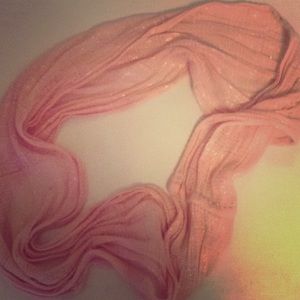Pink scarf